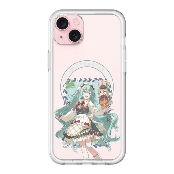Slim Protection Premium Case with MagSafe［ Hatsune Miku × Kuppy Ramune – Hatsune Miku × Kuppy – Full-body Illustration 1 ］