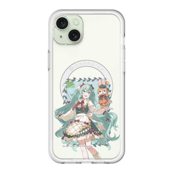 Slim Protection Premium Case with MagSafe［ Hatsune Miku × Kuppy Ramune – Hatsune Miku × Kuppy – Full-body Illustration 1 ］