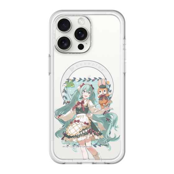 Slim Protection Premium Case with MagSafe［ Hatsune Miku × Kuppy Ramune – Hatsune Miku × Kuppy – Full-body Illustration 1 ］