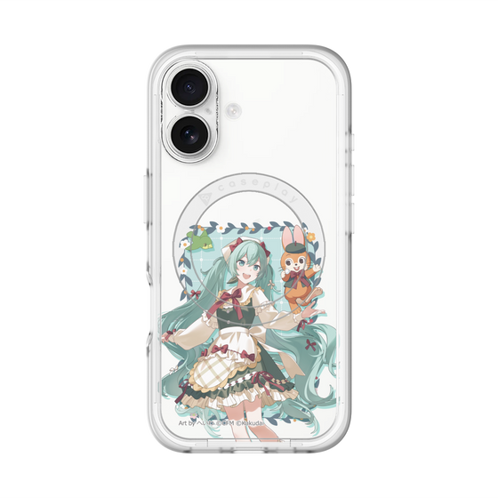 Slim Protection Premium Case with MagSafe［ Hatsune Miku × Kuppy Ramune – Hatsune Miku × Kuppy – Full-body Illustration 1 ］