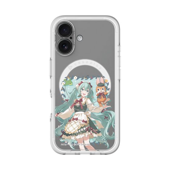 Slim Protection Premium Case with MagSafe［ Hatsune Miku × Kuppy Ramune – Hatsune Miku × Kuppy – Full-body Illustration 1 ］