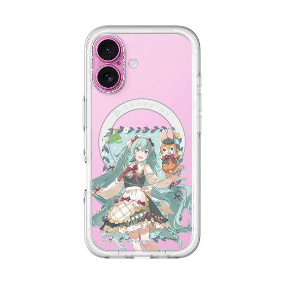 Slim Protection Premium Case with MagSafe［ Hatsune Miku × Kuppy Ramune – Hatsune Miku × Kuppy – Full-body Illustration 1 ］