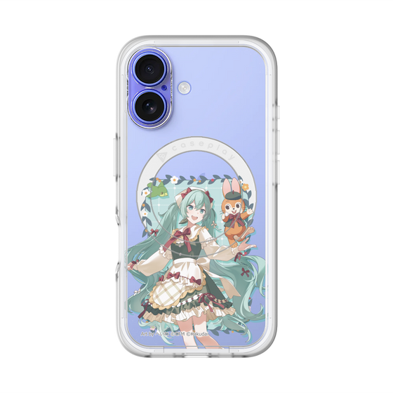 Slim Protection Premium Case with MagSafe［ Hatsune Miku × Kuppy Ramune – Hatsune Miku × Kuppy – Full-body Illustration 1 ］