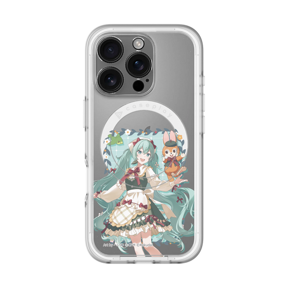 Slim Protection Premium Case with MagSafe［ Hatsune Miku × Kuppy Ramune – Hatsune Miku × Kuppy – Full-body Illustration 1 ］