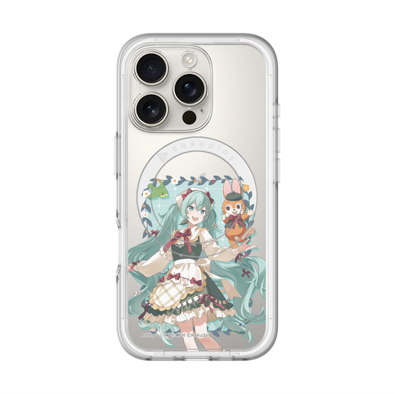 Slim Protection Premium Case with MagSafe［ Hatsune Miku × Kuppy Ramune – Hatsune Miku × Kuppy – Full-body Illustration 1 ］
