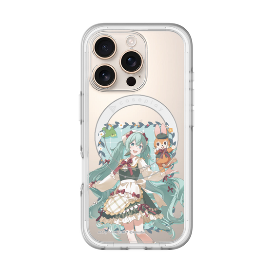 Slim Protection Premium Case with MagSafe［ Hatsune Miku × Kuppy Ramune – Hatsune Miku × Kuppy – Full-body Illustration 1 ］