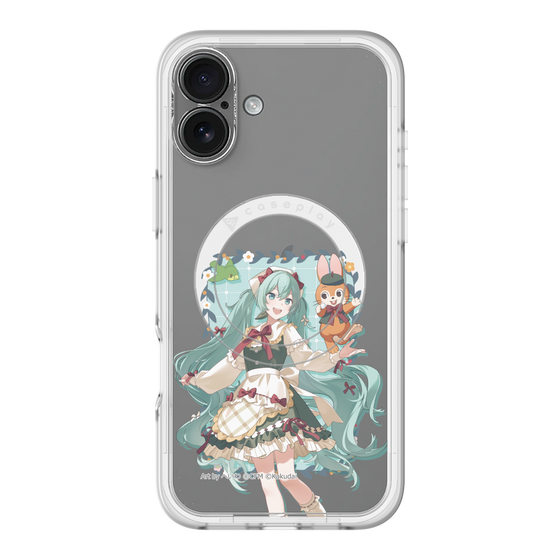 Slim Protection Premium Case with MagSafe［ Hatsune Miku × Kuppy Ramune – Hatsune Miku × Kuppy – Full-body Illustration 1 ］