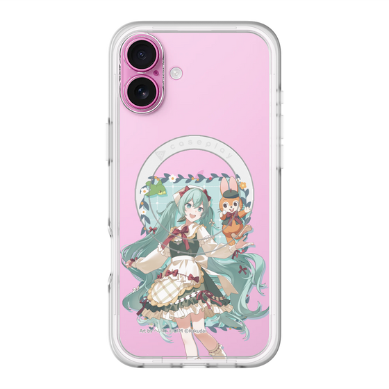 Slim Protection Premium Case with MagSafe［ Hatsune Miku × Kuppy Ramune – Hatsune Miku × Kuppy – Full-body Illustration 1 ］
