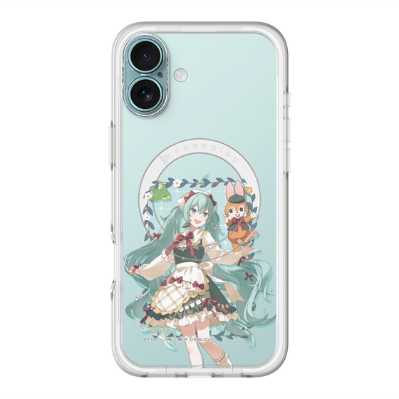 Slim Protection Premium Case with MagSafe［ Hatsune Miku × Kuppy Ramune – Hatsune Miku × Kuppy – Full-body Illustration 1 ］