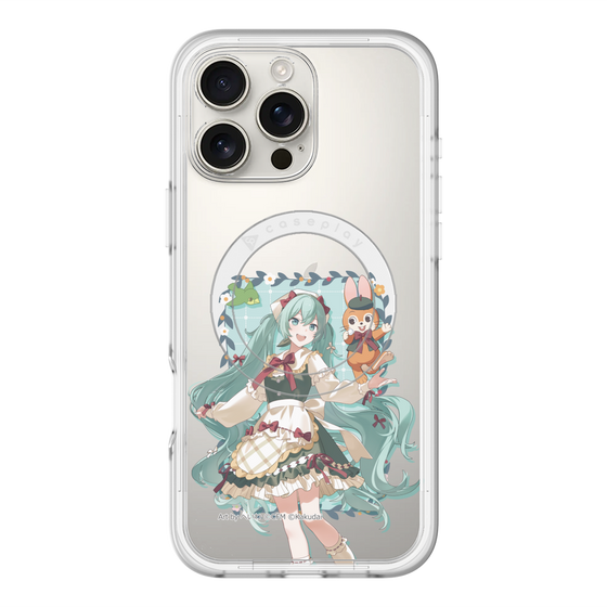 Slim Protection Premium Case with MagSafe［ Hatsune Miku × Kuppy Ramune – Hatsune Miku × Kuppy – Full-body Illustration 1 ］