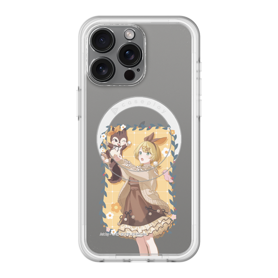 Slim Protection Premium Case with MagSafe［ Hatsune Miku × Kuppy Ramune – Kagamine Rin × Ram – Full-body Illustration 1 ］