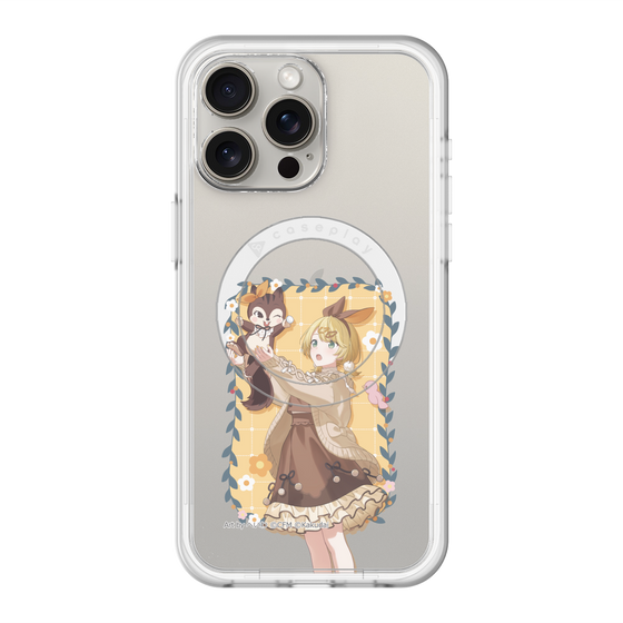 Slim Protection Premium Case with MagSafe［ Hatsune Miku × Kuppy Ramune – Kagamine Rin × Ram – Full-body Illustration 1 ］