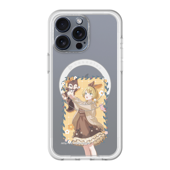 Slim Protection Premium Case with MagSafe［ Hatsune Miku × Kuppy Ramune – Kagamine Rin × Ram – Full-body Illustration 1 ］