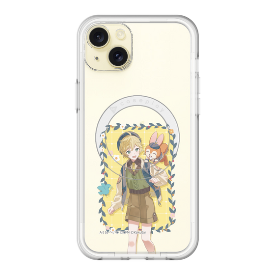 Slim Protection Premium Case with MagSafe［ Hatsune Miku × Kuppy Ramune – Kagamine Len × Kuppy – Full-body Illustration 1 ］
