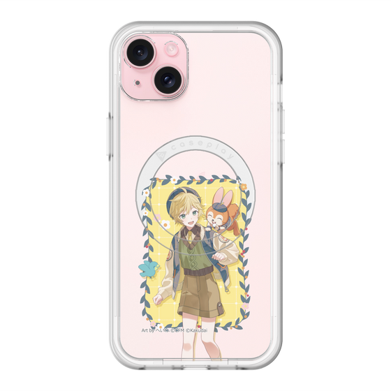 Slim Protection Premium Case with MagSafe［ Hatsune Miku × Kuppy Ramune – Kagamine Len × Kuppy – Full-body Illustration 1 ］