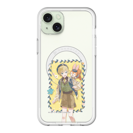 Slim Protection Premium Case with MagSafe［ Hatsune Miku × Kuppy Ramune – Kagamine Len × Kuppy – Full-body Illustration 1 ］
