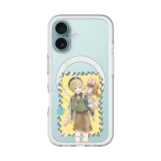 Slim Protection Premium Case with MagSafe［ Hatsune Miku × Kuppy Ramune – Kagamine Len × Kuppy – Full-body Illustration 1 ］