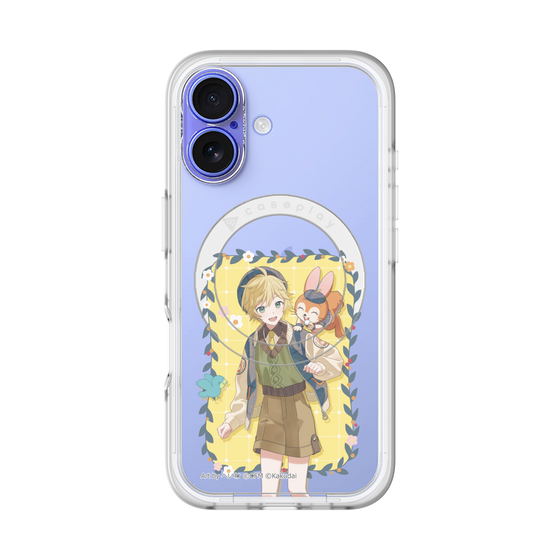 Slim Protection Premium Case with MagSafe［ Hatsune Miku × Kuppy Ramune – Kagamine Len × Kuppy – Full-body Illustration 1 ］
