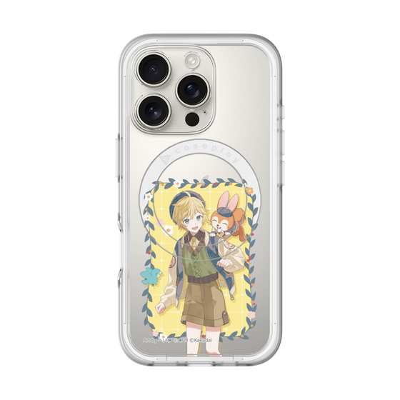 Slim Protection Premium Case with MagSafe［ Hatsune Miku × Kuppy Ramune – Kagamine Len × Kuppy – Full-body Illustration 1 ］