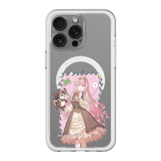 Slim Protection Premium Case with MagSafe［ Hatsune Miku × Kuppy Ramune – Megurine Luka × Ram – Full-body Illustration 1 ］
