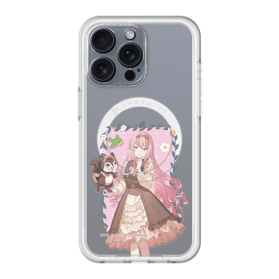 Slim Protection Premium Case with MagSafe［ Hatsune Miku × Kuppy Ramune – Megurine Luka × Ram – Full-body Illustration 1 ］