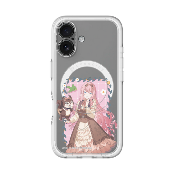 Slim Protection Premium Case with MagSafe［ Hatsune Miku × Kuppy Ramune – Megurine Luka × Ram – Full-body Illustration 1 ］
