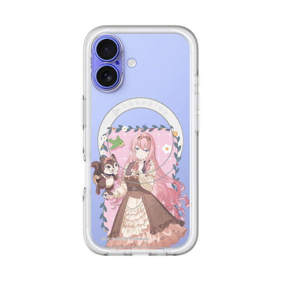 Slim Protection Premium Case with MagSafe［ Hatsune Miku × Kuppy Ramune – Megurine Luka × Ram – Full-body Illustration 1 ］