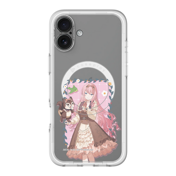 Slim Protection Premium Case with MagSafe［ Hatsune Miku × Kuppy Ramune – Megurine Luka × Ram – Full-body Illustration 1 ］