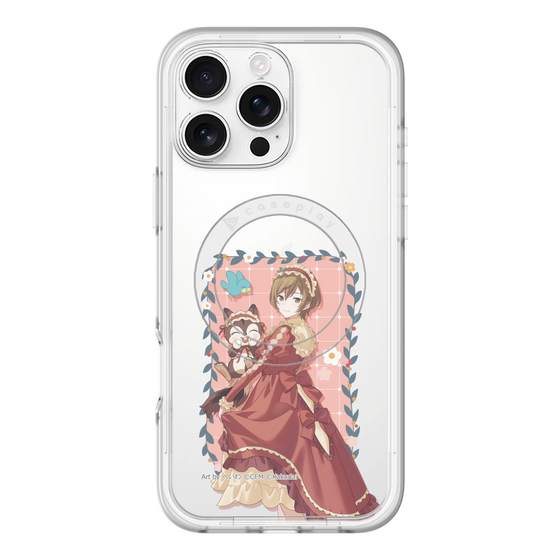 Slim Protection Premium Case with MagSafe［ Hatsune Miku × Kuppy Ramune – MEIKO × Ram – Full-body Illustration 1 ］