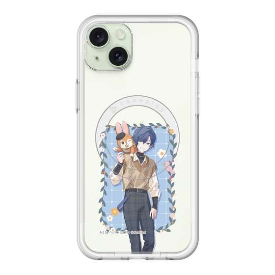 Slim Protection Premium Case with MagSafe［ Hatsune Miku × Kuppy Ramune – KAITO × Kuppy – Full-body Illustration 1 ］