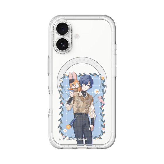 Slim Protection Premium Case with MagSafe［ Hatsune Miku × Kuppy Ramune – KAITO × Kuppy – Full-body Illustration 1 ］