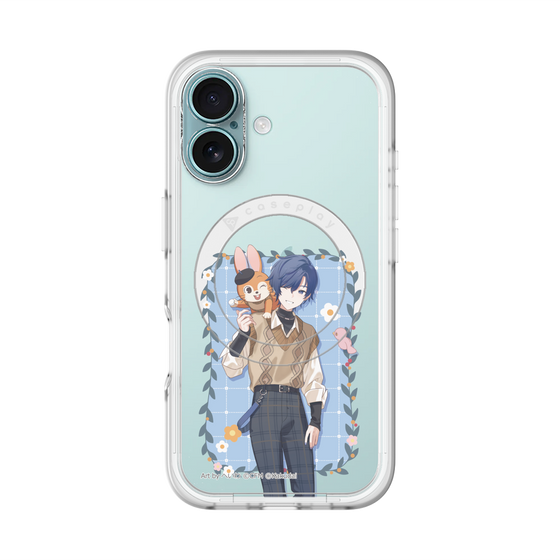 Slim Protection Premium Case with MagSafe［ Hatsune Miku × Kuppy Ramune – KAITO × Kuppy – Full-body Illustration 1 ］