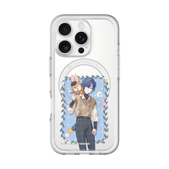 Slim Protection Premium Case with MagSafe［ Hatsune Miku × Kuppy Ramune – KAITO × Kuppy – Full-body Illustration 1 ］