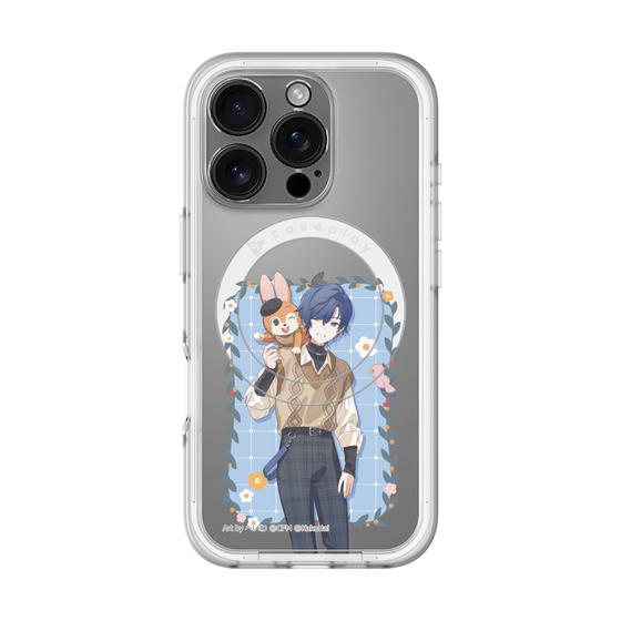 Slim Protection Premium Case with MagSafe［ Hatsune Miku × Kuppy Ramune – KAITO × Kuppy – Full-body Illustration 1 ］