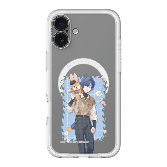 Slim Protection Premium Case with MagSafe［ Hatsune Miku × Kuppy Ramune – KAITO × Kuppy – Full-body Illustration 1 ］