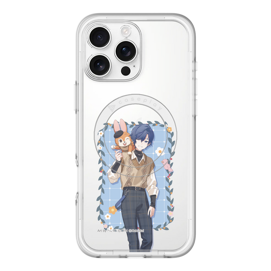 Slim Protection Premium Case with MagSafe［ Hatsune Miku × Kuppy Ramune – KAITO × Kuppy – Full-body Illustration 1 ］