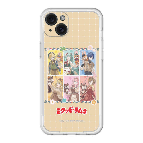 Slim Protection Premium Case with MagSafe［ Hatsune Miku × Kuppy Ramune – Full-body Illustration ］