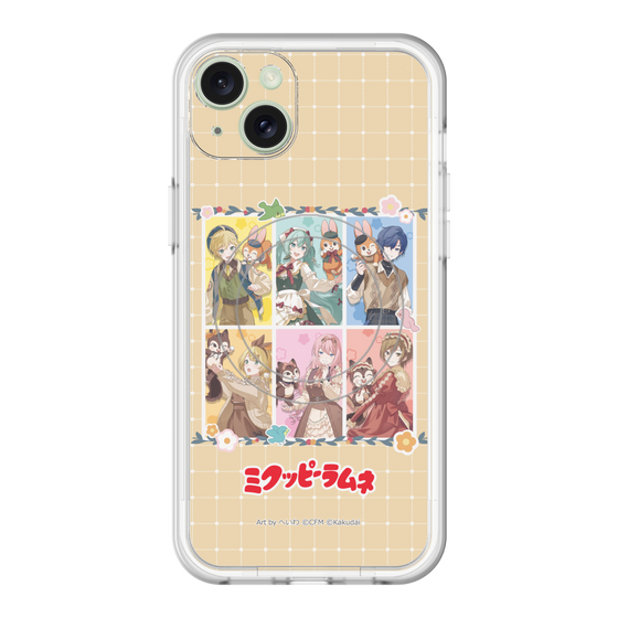 Slim Protection Premium Case with MagSafe［ Hatsune Miku × Kuppy Ramune – Full-body Illustration ］