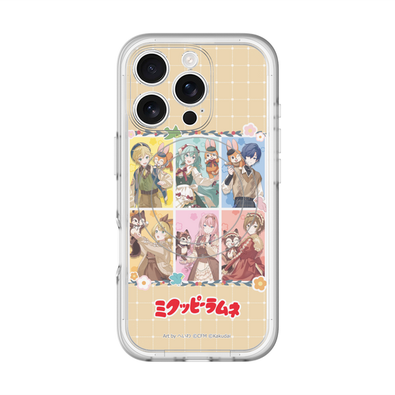 Slim Protection Premium Case with MagSafe［ Hatsune Miku × Kuppy Ramune – Full-body Illustration ］