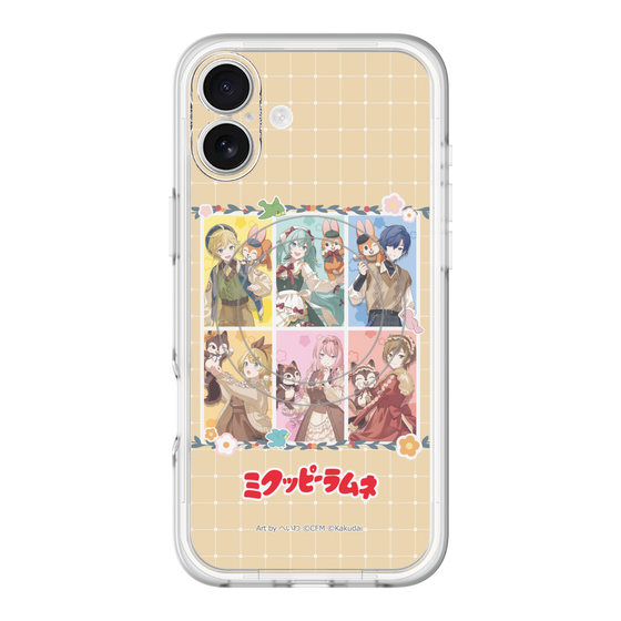 Slim Protection Premium Case with MagSafe［ Hatsune Miku × Kuppy Ramune – Full-body Illustration ］