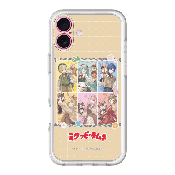 Slim Protection Premium Case with MagSafe［ Hatsune Miku × Kuppy Ramune – Full-body Illustration ］