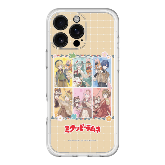 Slim Protection Premium Case with MagSafe［ Hatsune Miku × Kuppy Ramune – Full-body Illustration ］