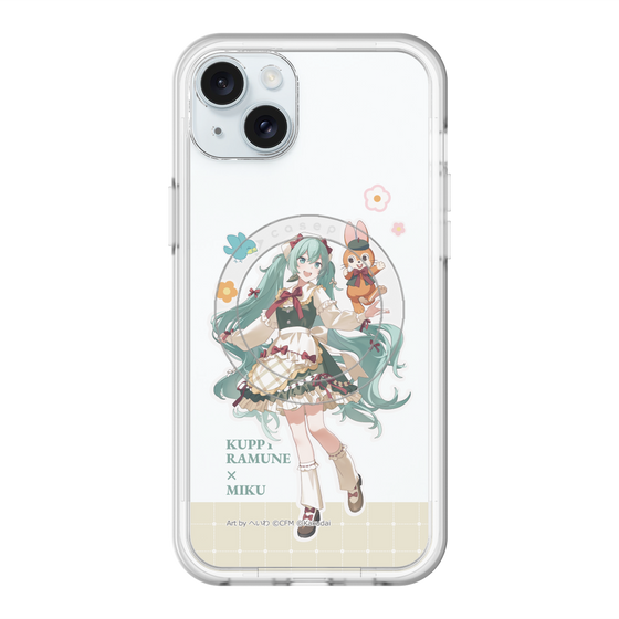 Slim Protection Premium Case with MagSafe［ Hatsune Miku × Kuppy Ramune – Hatsune Miku × Kuppy – Full-body Illustration 2 ］