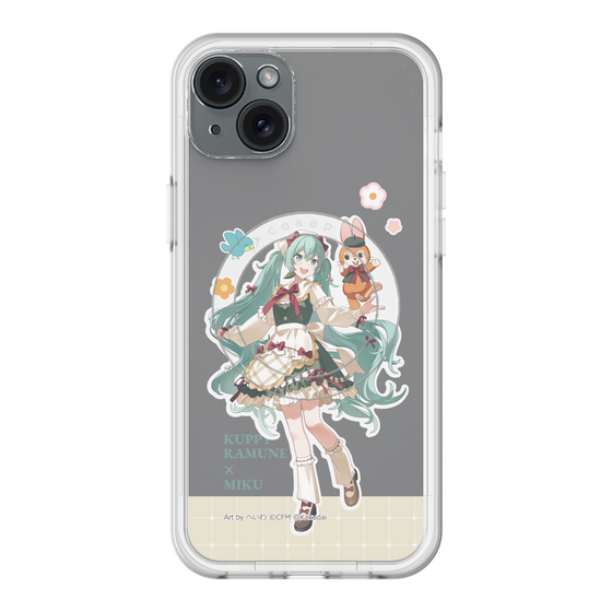 Slim Protection Premium Case with MagSafe［ Hatsune Miku × Kuppy Ramune – Hatsune Miku × Kuppy – Full-body Illustration 2 ］