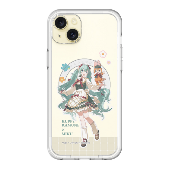 Slim Protection Premium Case with MagSafe［ Hatsune Miku × Kuppy Ramune – Hatsune Miku × Kuppy – Full-body Illustration 2 ］