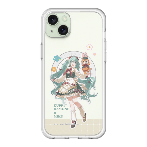 Slim Protection Premium Case with MagSafe［ Hatsune Miku × Kuppy Ramune – Hatsune Miku × Kuppy – Full-body Illustration 2 ］
