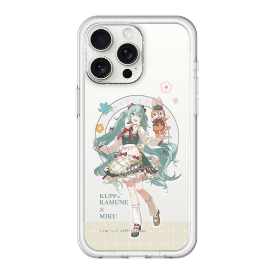 Slim Protection Premium Case with MagSafe［ Hatsune Miku × Kuppy Ramune – Hatsune Miku × Kuppy – Full-body Illustration 2 ］