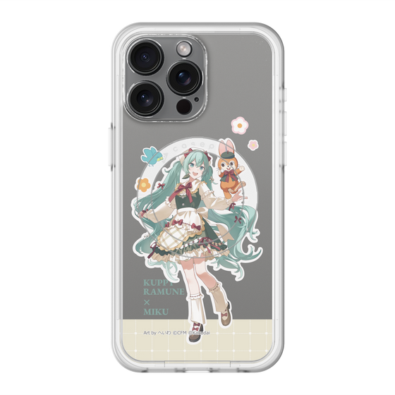 Slim Protection Premium Case with MagSafe［ Hatsune Miku × Kuppy Ramune – Hatsune Miku × Kuppy – Full-body Illustration 2 ］