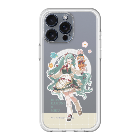 Slim Protection Premium Case with MagSafe［ Hatsune Miku × Kuppy Ramune – Hatsune Miku × Kuppy – Full-body Illustration 2 ］