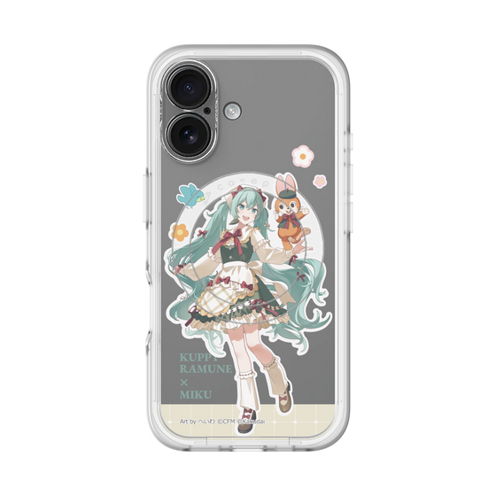 Slim Protection Premium Case with MagSafe［ Hatsune Miku × Kuppy Ramune – Hatsune Miku × Kuppy – Full-body Illustration 2 ］